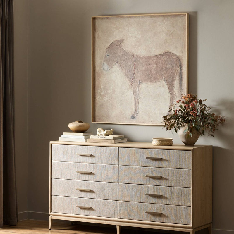 Burro Marron by Paul Meyer - White Oak Floater
