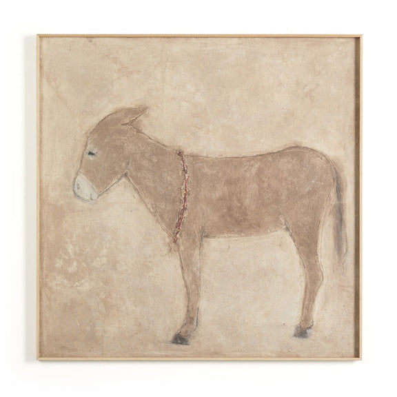 Burro Marron by Paul Meyer - White Oak Floater