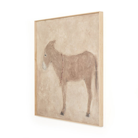 Burro Marron by Paul Meyer - White Oak Floater