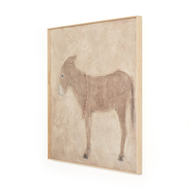 Burro Marron by Paul Meyer - White Oak Floater