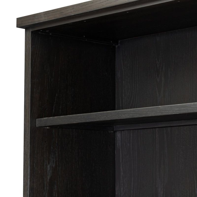 Alessio Bookcase - Smoked Black