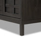 Alessio Bookcase - Smoked Black