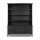 Alessio Bookcase - Smoked Black