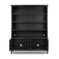 Alessio Bookcase - Smoked Black