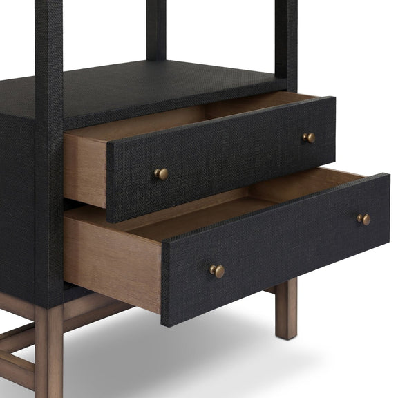 Fiona Bookcase - Russet Mahogany