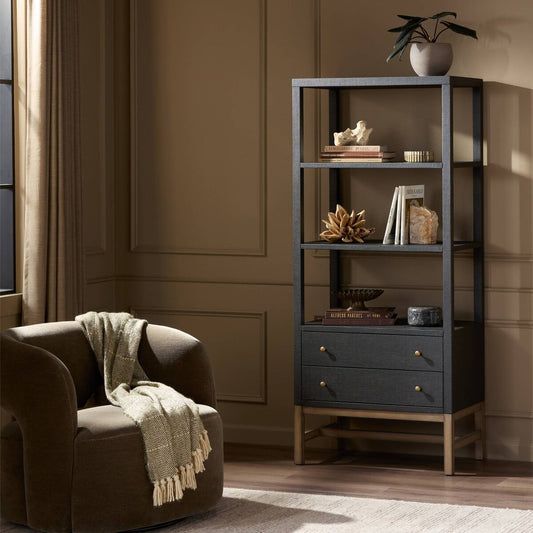 Fiona Bookcase - Russet Mahogany