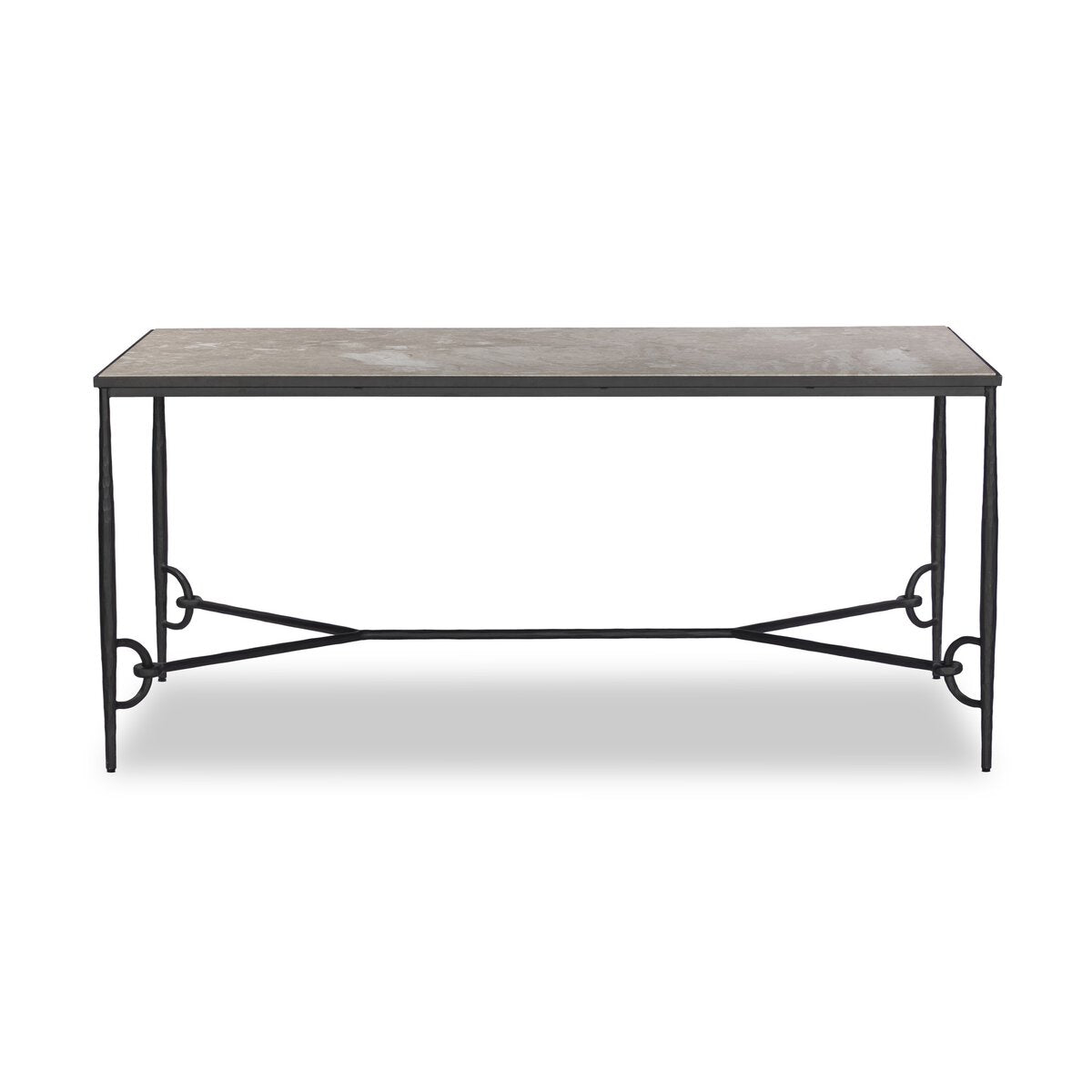 Babylon Desk - Hammered Gunmetal
