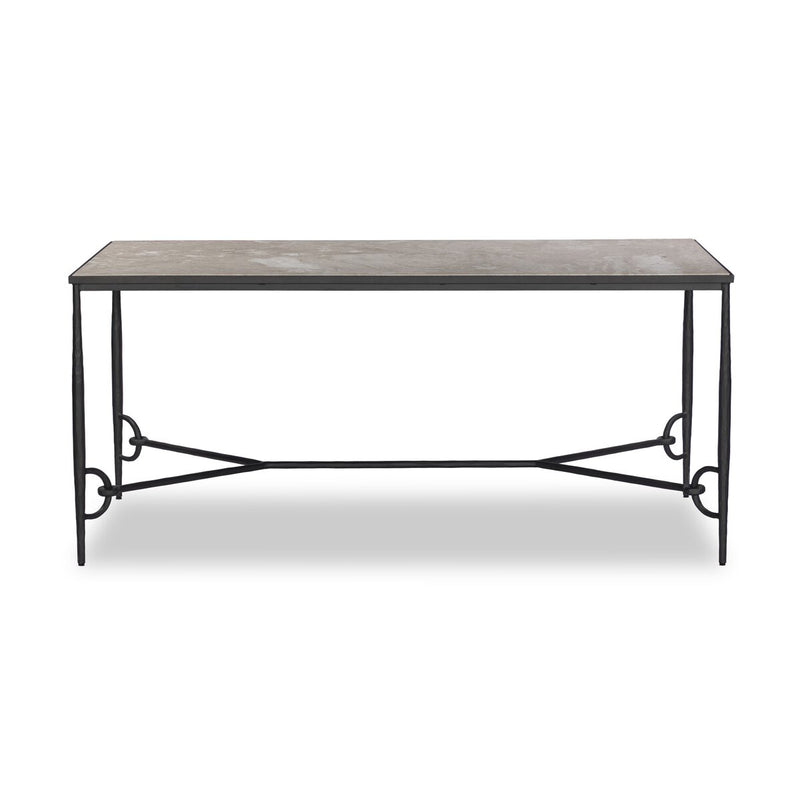 Babylon Desk - Hammered Gunmetal