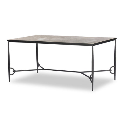 Babylon Desk - Hammered Gunmetal