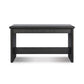 Denton Standing Desk - Smoked Black Sungkai Veneer