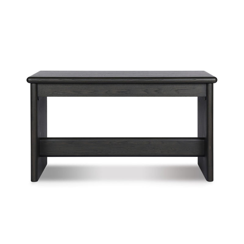 Denton Standing Desk - Smoked Black Sungkai Veneer
