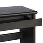Denton Standing Desk - Smoked Black Sungkai Veneer