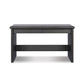 Denton Standing Desk - Smoked Black Sungkai Veneer