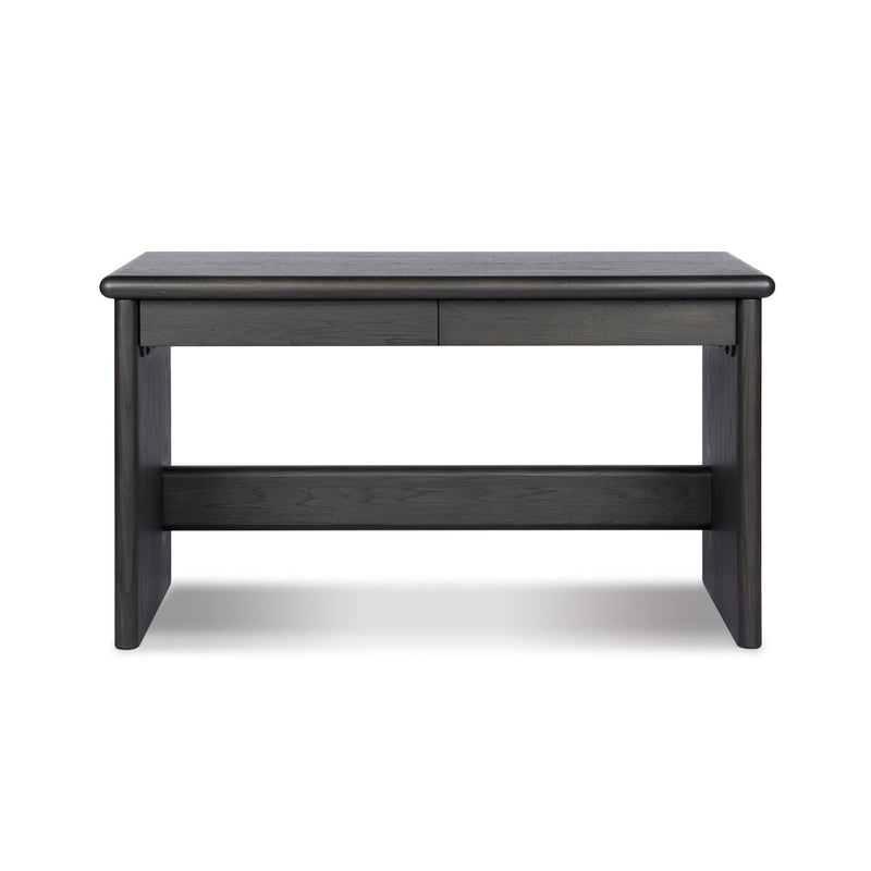 Denton Standing Desk - Smoked Black Sungkai Veneer