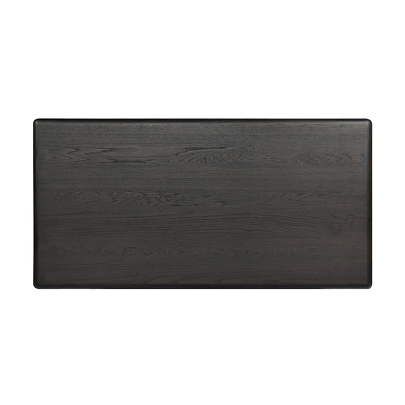 Denton Standing Desk - Smoked Black Sungkai Veneer