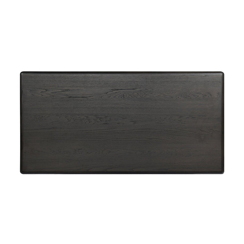 Denton Standing Desk - Smoked Black Sungkai Veneer
