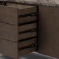 Lawson Media Console - Brown Oak Veneer