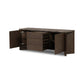 Lawson Media Console - Brown Oak Veneer