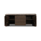 Lawson Media Console - Brown Oak Veneer