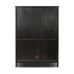 Alessio Cabinet - Smoked Black Veneer