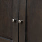 Alessio Cabinet - Smoked Black Veneer
