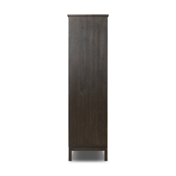 Alessio Cabinet - Smoked Black Veneer