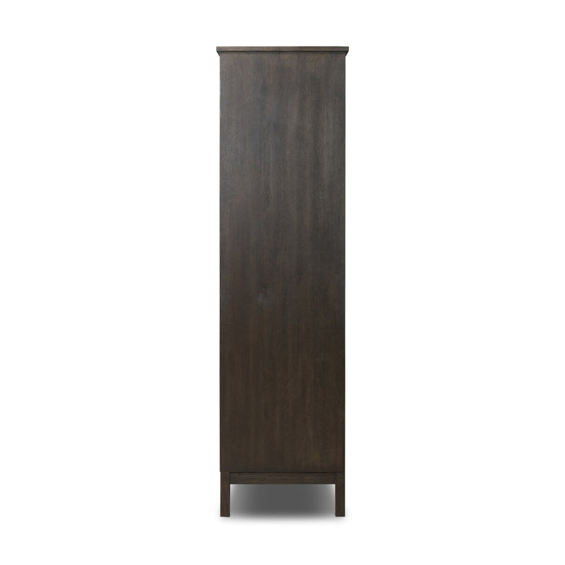Alessio Cabinet - Smoked Black Veneer