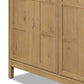 Alessio Cabinet - Aged Natural Oak Veneer