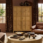 Alessio Cabinet - Aged Natural Oak Veneer