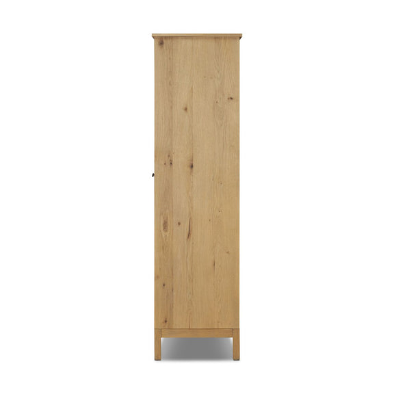 Alessio Cabinet - Aged Natural Oak Veneer