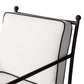 Tally Outdoor Dining Armchair - Alessi Linen