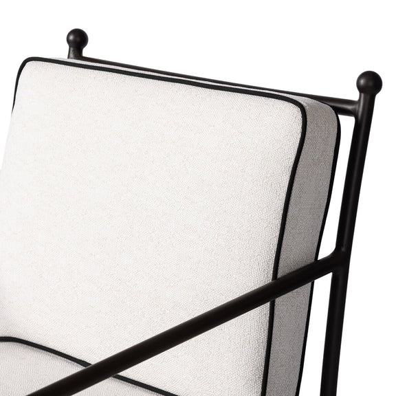 Tally Outdoor Dining Armchair - Alessi Linen