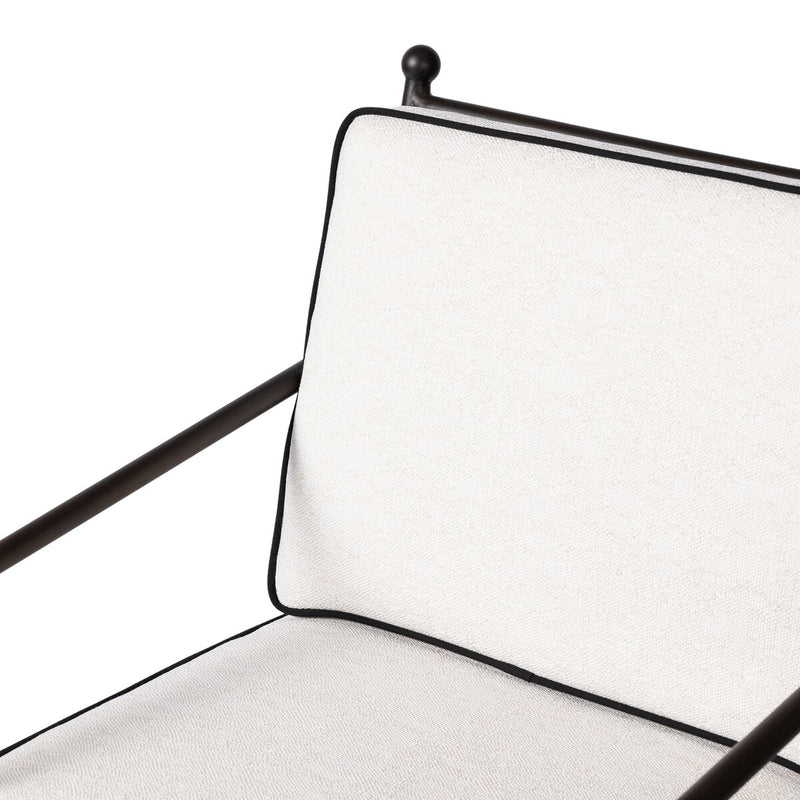 Tally Outdoor Dining Armchair - Alessi Linen