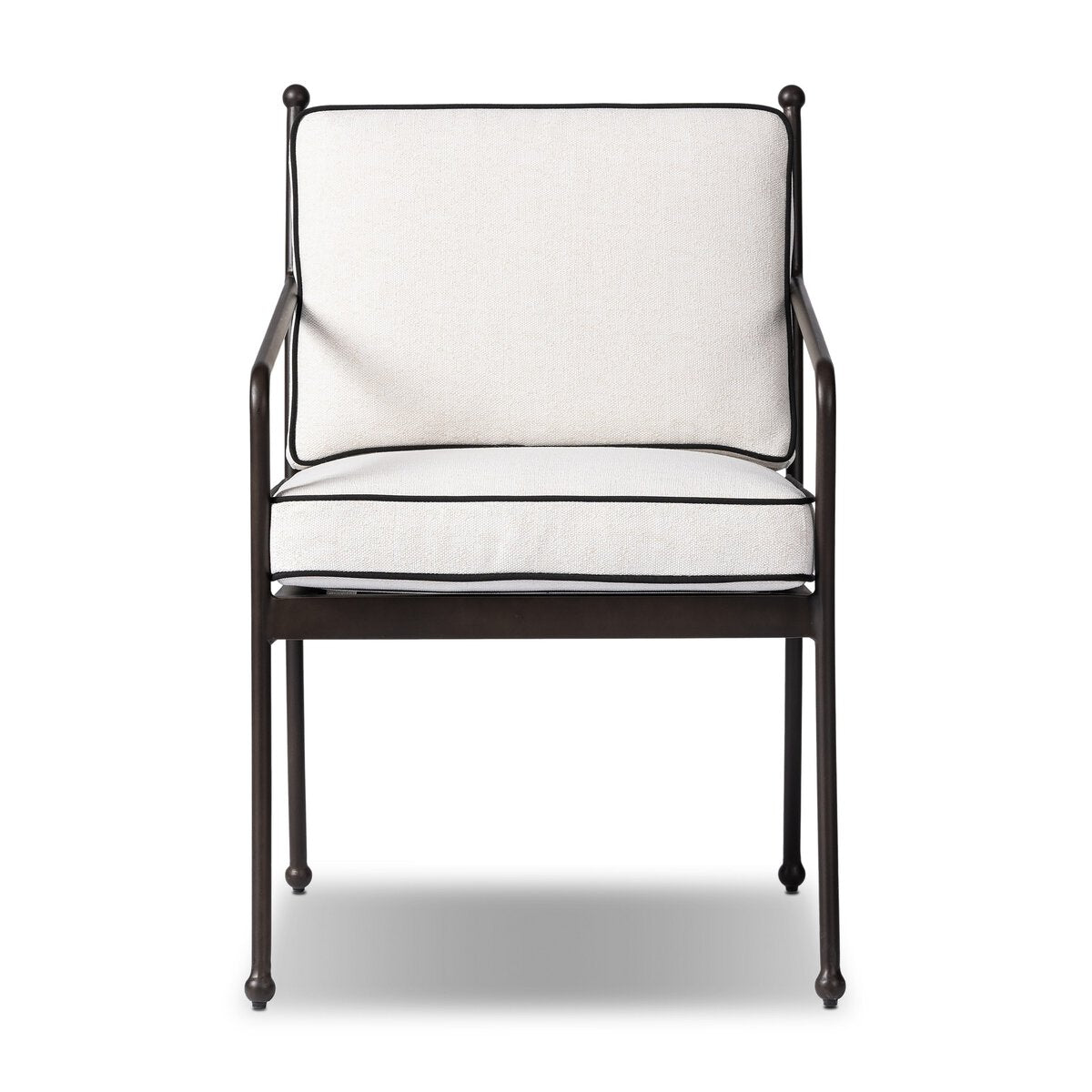 Tally Outdoor Dining Armchair - Alessi Linen