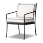 Tally Outdoor Dining Armchair - Alessi Linen