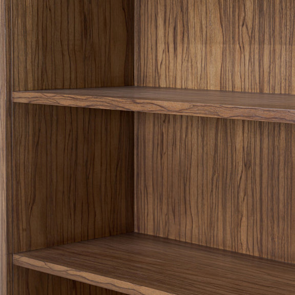 Limba Bookcase - Medium Brown Limba