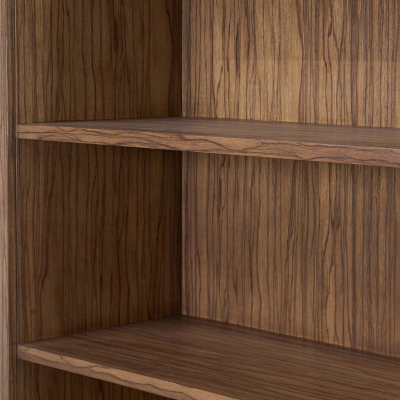Limba Bookcase - Medium Brown Limba