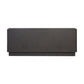 Swell Media Console - Dry Black Oak Veneer