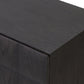Swell Media Console - Dry Black Oak Veneer