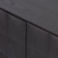 Swell Media Console - Dry Black Oak Veneer
