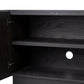 Swell Media Console - Dry Black Oak Veneer
