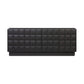 Swell Media Console - Dry Black Oak Veneer