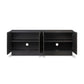Swell Media Console - Dry Black Oak Veneer