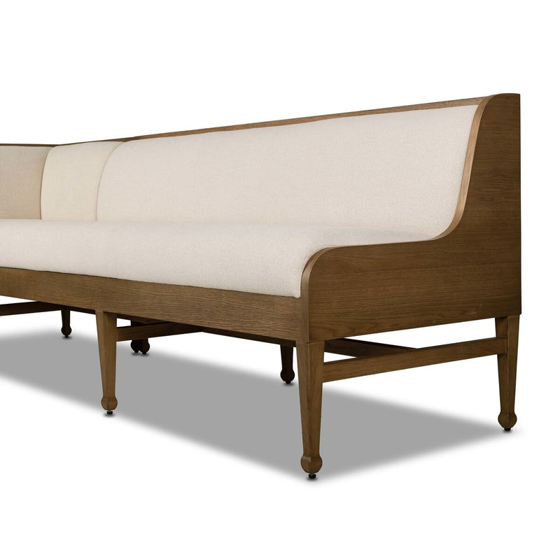 Priscilla Dining Banquette L Shape - Crypton Wayfarer Snow