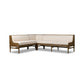 Priscilla Dining Banquette L Shape - Crypton Wayfarer Snow