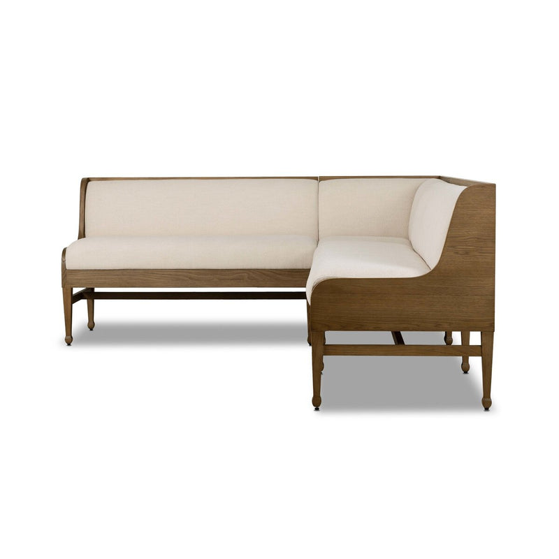 Priscilla Dining Banquette L Shape - Crypton Wayfarer Snow