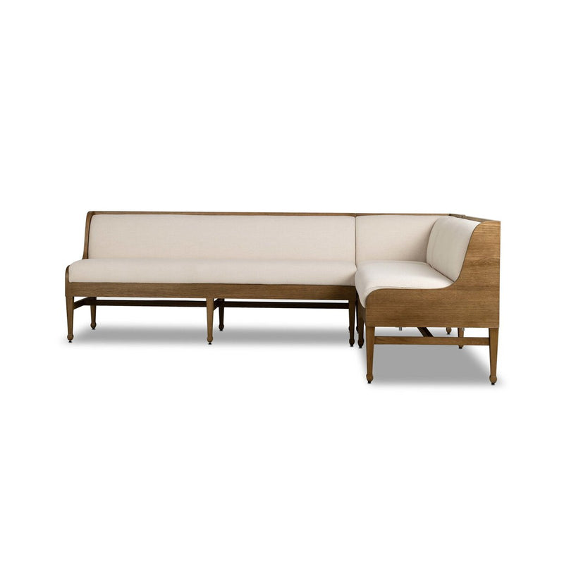Priscilla Dining Banquette L Shape - Crypton Wayfarer Snow