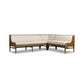 Priscilla Dining Banquette L Shape - Crypton Wayfarer Snow