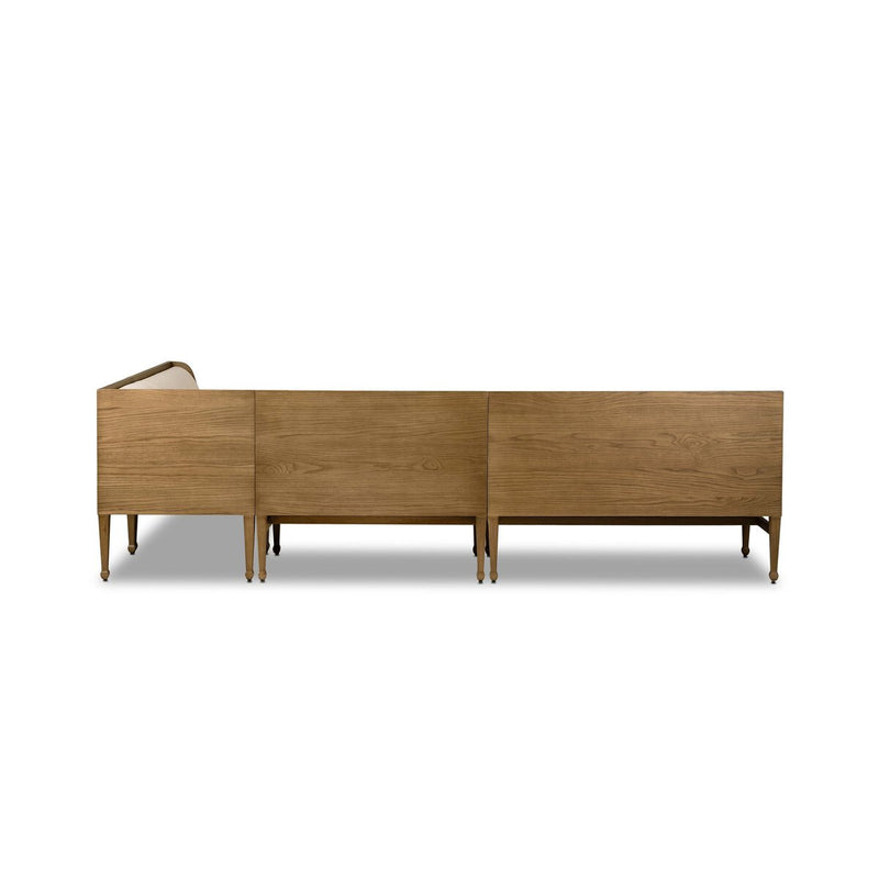 Priscilla Dining Banquette L Shape - Crypton Wayfarer Snow