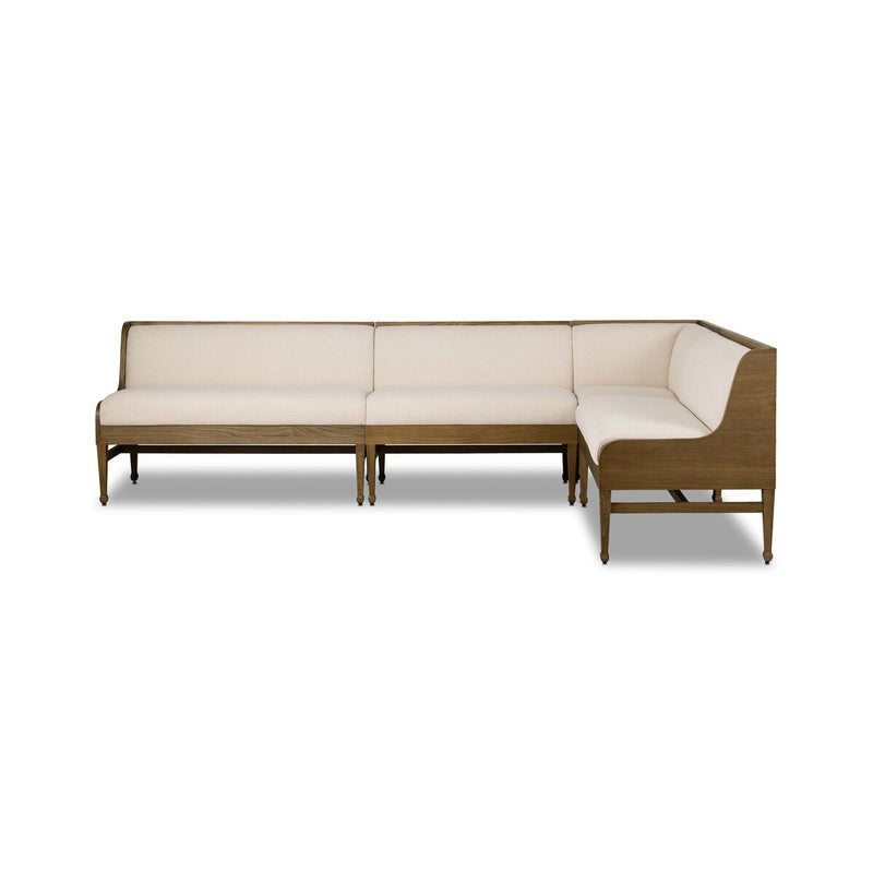 Priscilla Dining Banquette L Shape - Crypton Wayfarer Snow